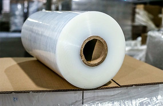 Стретч пленка промышленная 500x23 мкр x 1500 м (17,5 кг) 250% растяжение