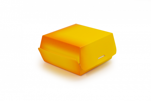Коробка для гамбургера "Градиент" 120x120x70 мм 